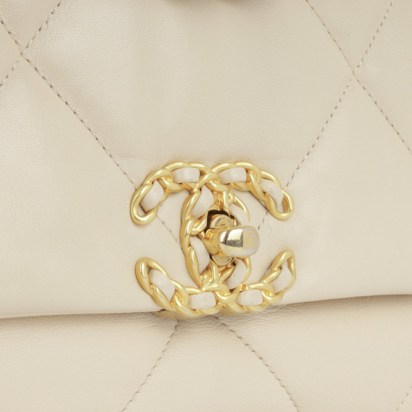 Chanel Chanel 19 Lambskin Gold Shoulder Bag Style 2