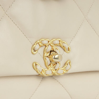 Chanel Chanel 19 Lambskin Gold Shoulder Bag Style 2