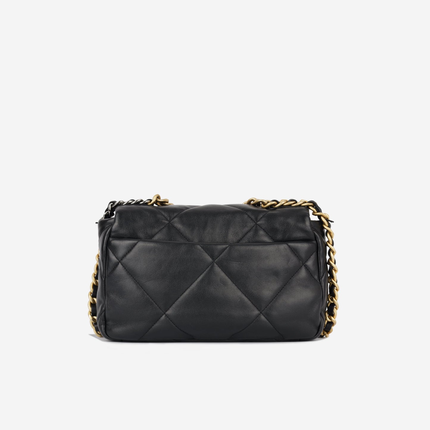 Chanel Chanel 19 Lambskin Black Shoulder Bag Style 9