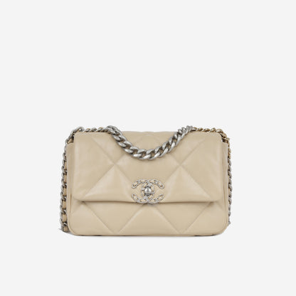 Chanel Chanel 19 Lambskin Gold Shoulder Bag Style 5