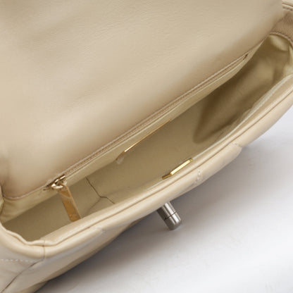 Chanel Chanel 19 Lambskin Gold Shoulder Bag Style 5