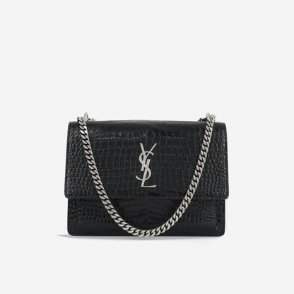 Saint Laurent Sunset Red Shoulder Bag Style 9
