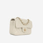 Chanel Classic Flap Lambskin Gold Shoulder Bag Style 119