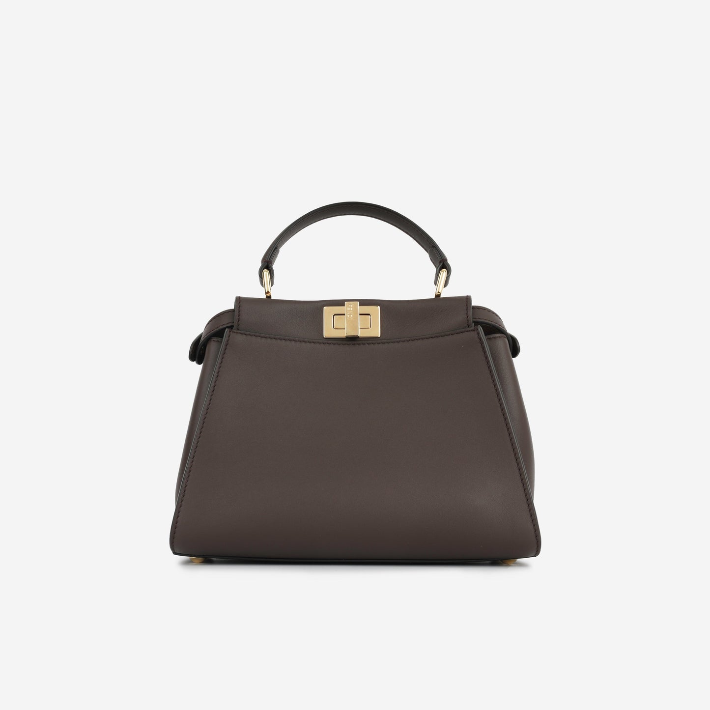 Fendi Peekaboo Leather Red Handbag Style 48