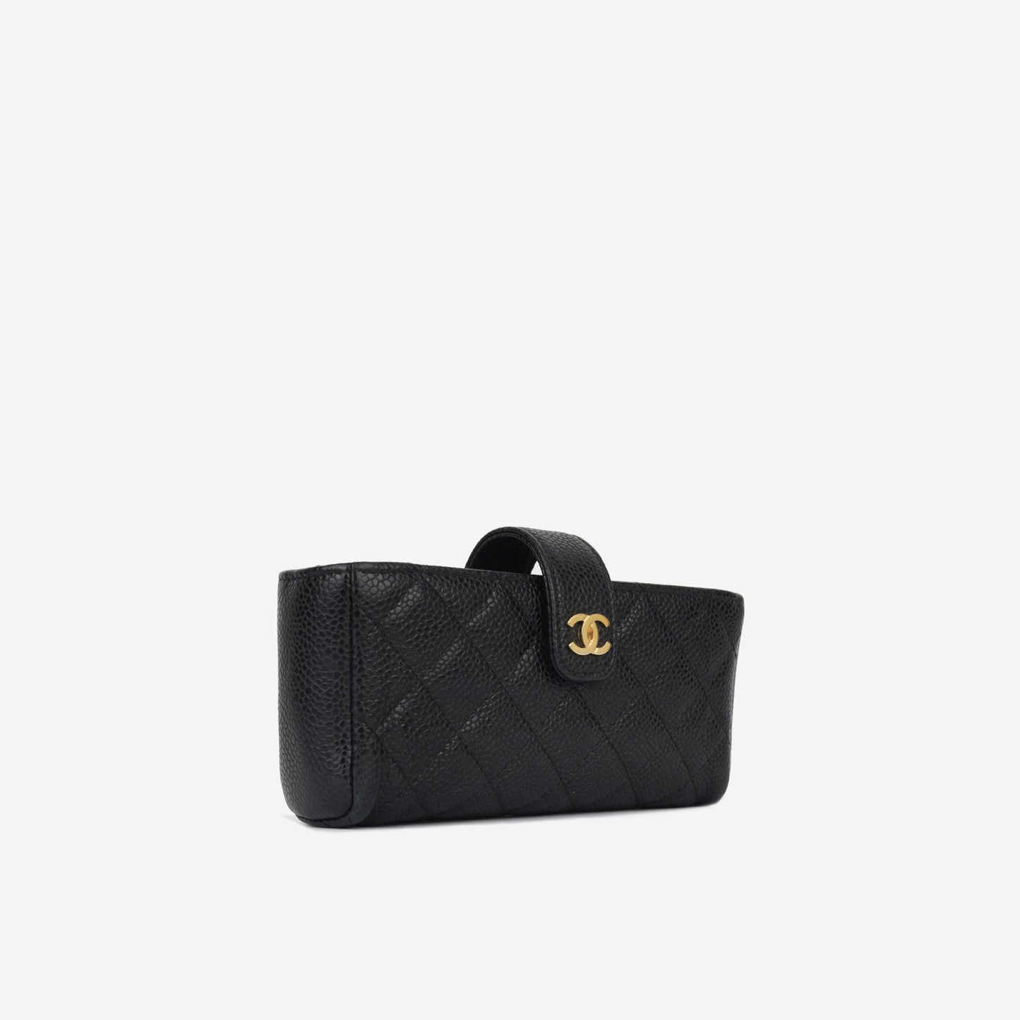 Chanel Classic Flap Lambskin Black Shoulder Bag Style 343