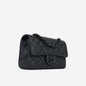 Chanel Classic Flap Lambskin Black Shoulder Bag Style 335