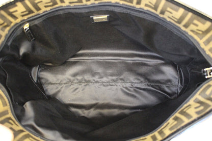 Fendi Roll Quilted Black Tote Bag