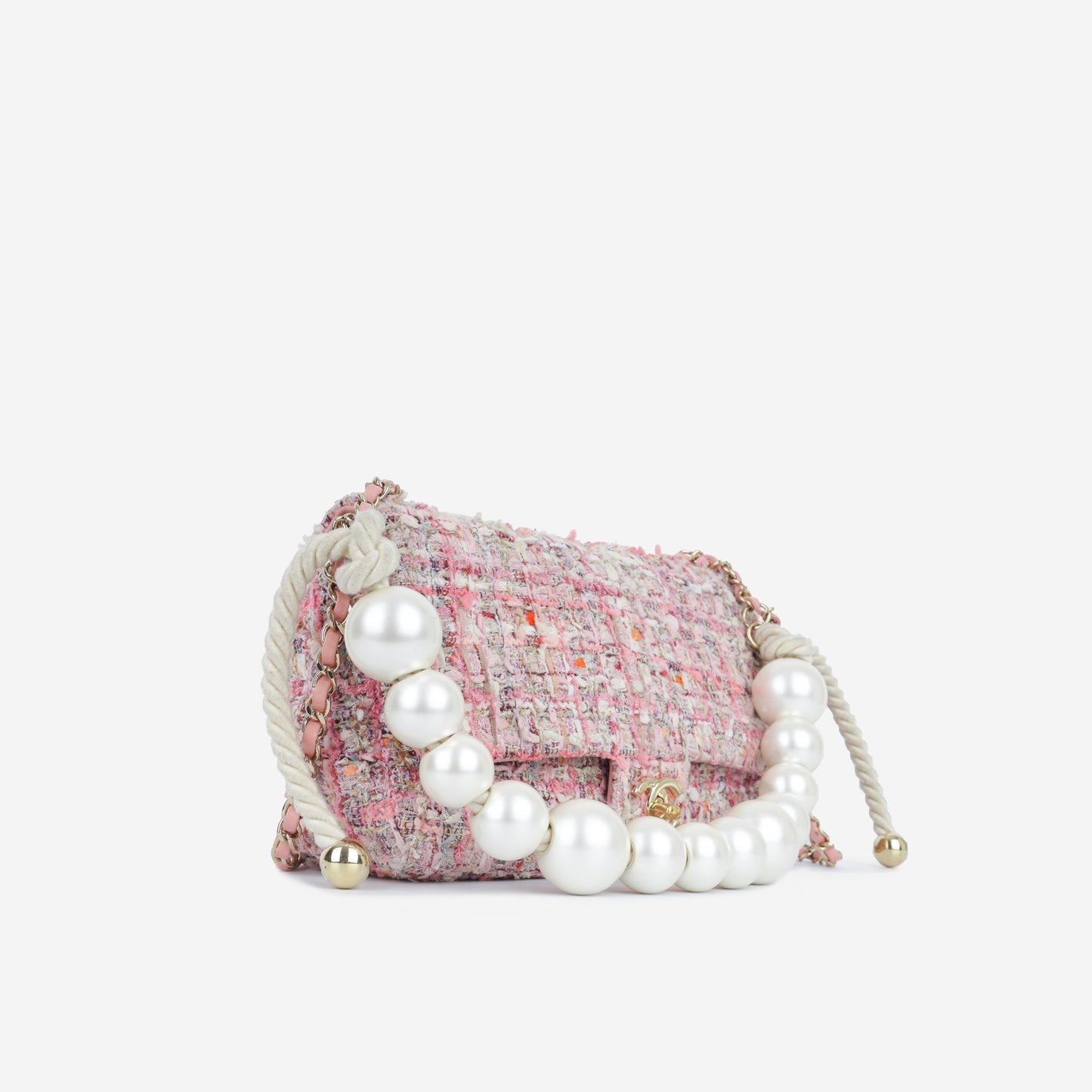 Chanel Large Pearl Handle Flap