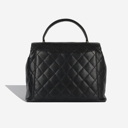 Chanel Kelly Lambskin Black Shoulder Bag Lambskin