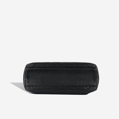 Chanel Kelly Lambskin Black Shoulder Bag Lambskin