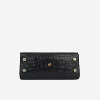 Saint Laurent Nano Sac De Jour - Black Croc