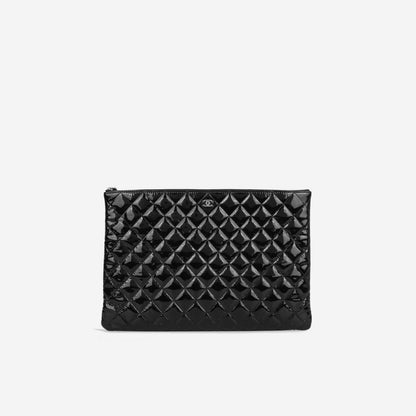 Chanel Gabrielle Lambskin Black Shoulder Bag Style 4