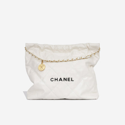 Chanel Chanel 22 Calfskin Black Tote Bag