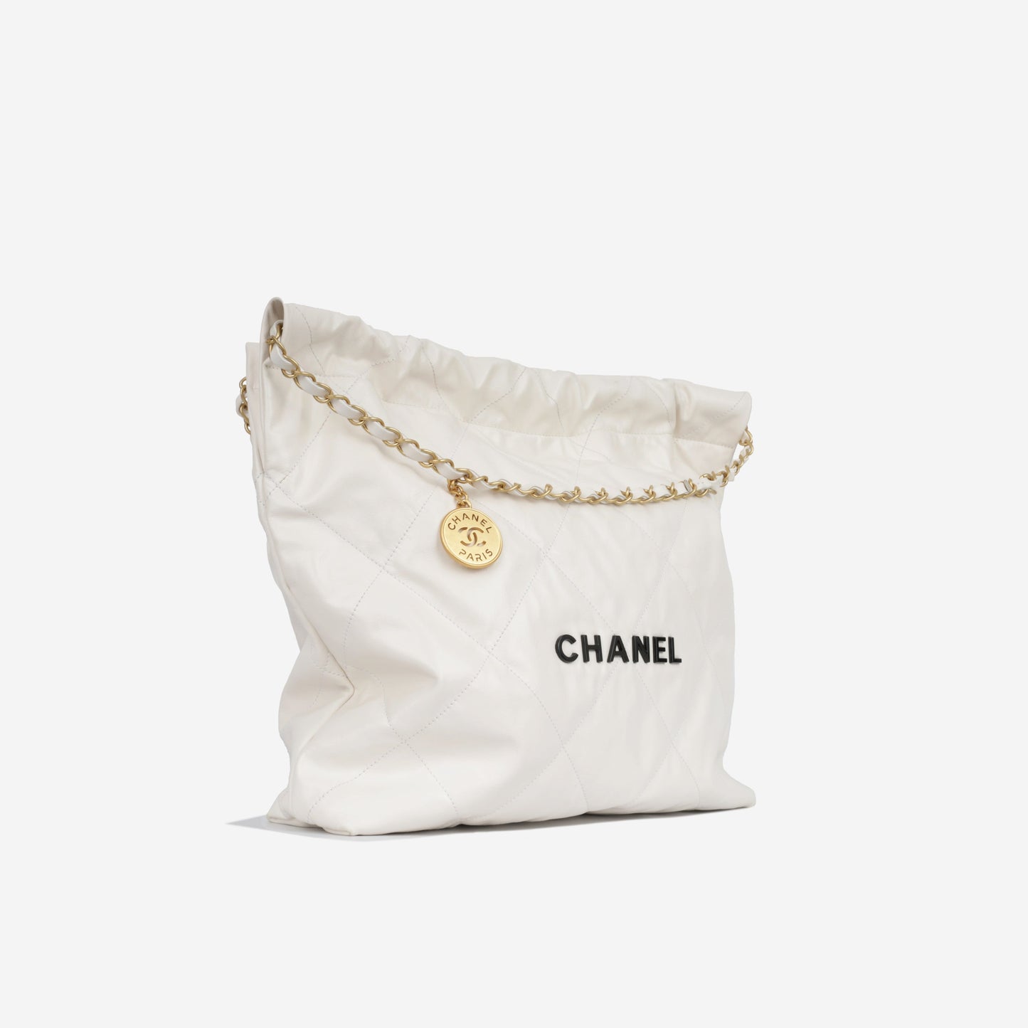 Chanel Chanel 22 Calfskin Black Tote Bag