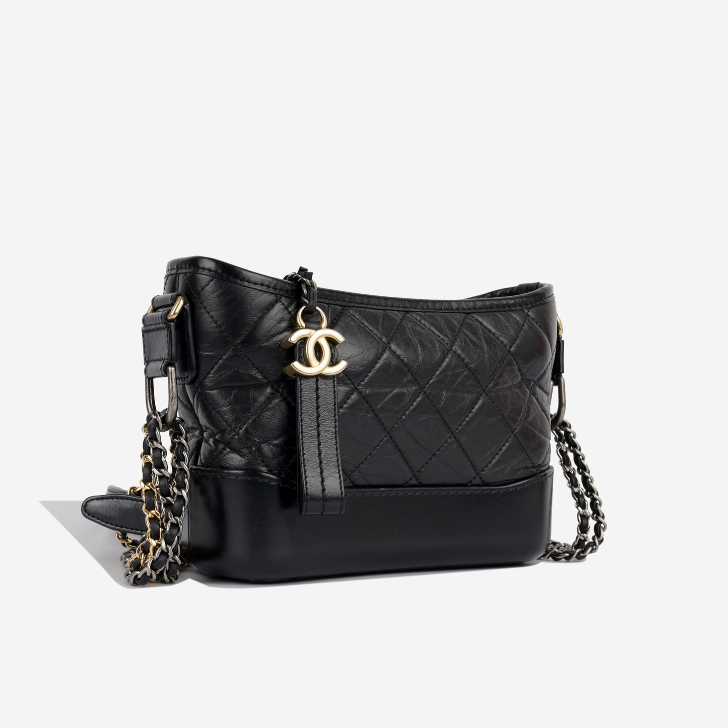 Chanel Classic Flap Calfskin Black Shoulder Bag Style 25