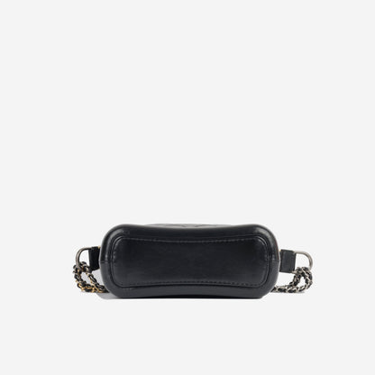 Chanel Classic Flap Calfskin Black Shoulder Bag Style 25