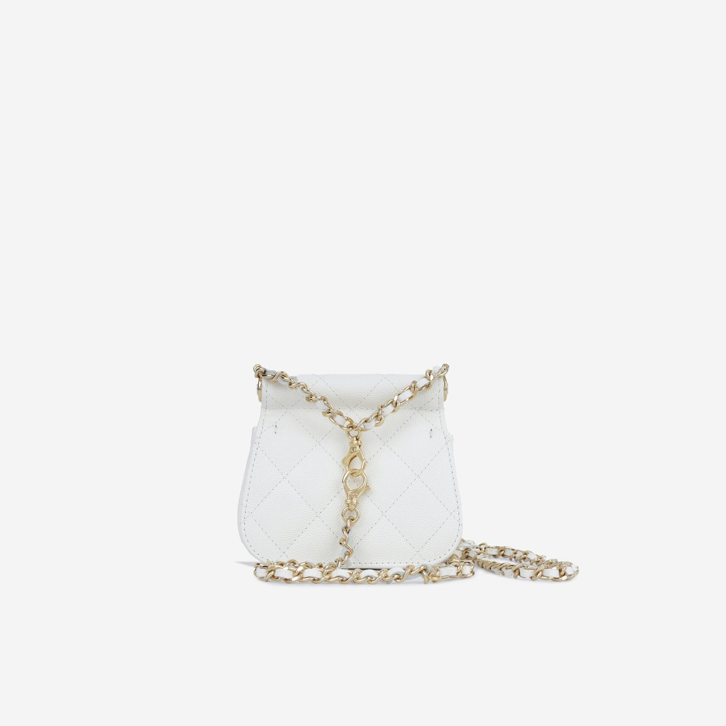 Chanel Luxury Lambskin Gold Clutch