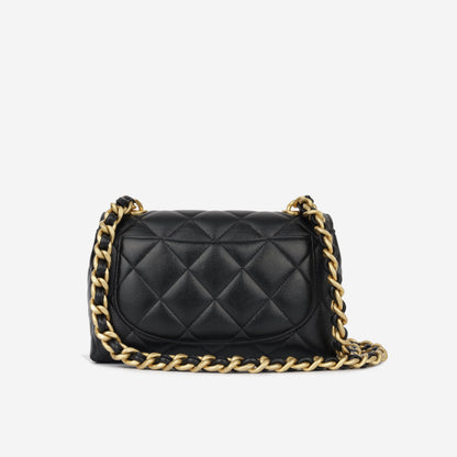 Chanel Caviar Black Shoulder Bag Style 11