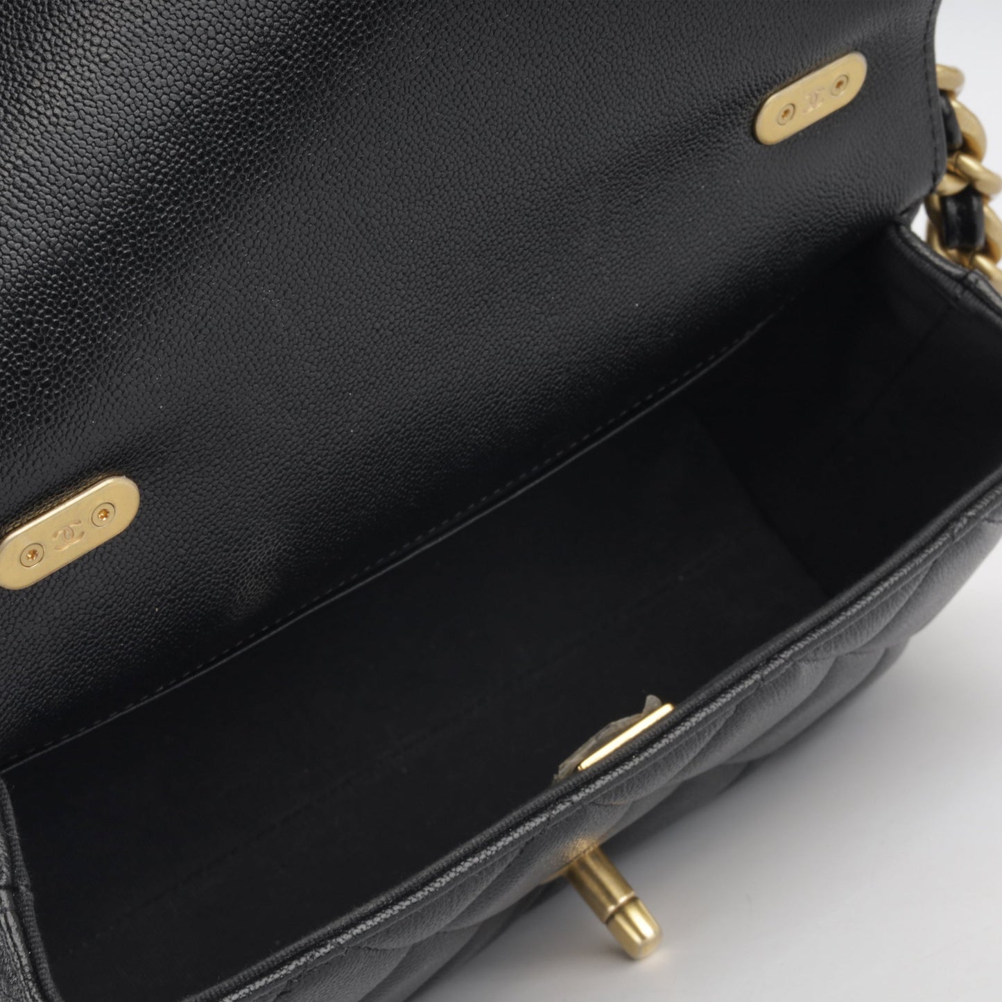 Chanel Caviar Black Shoulder Bag Style 11
