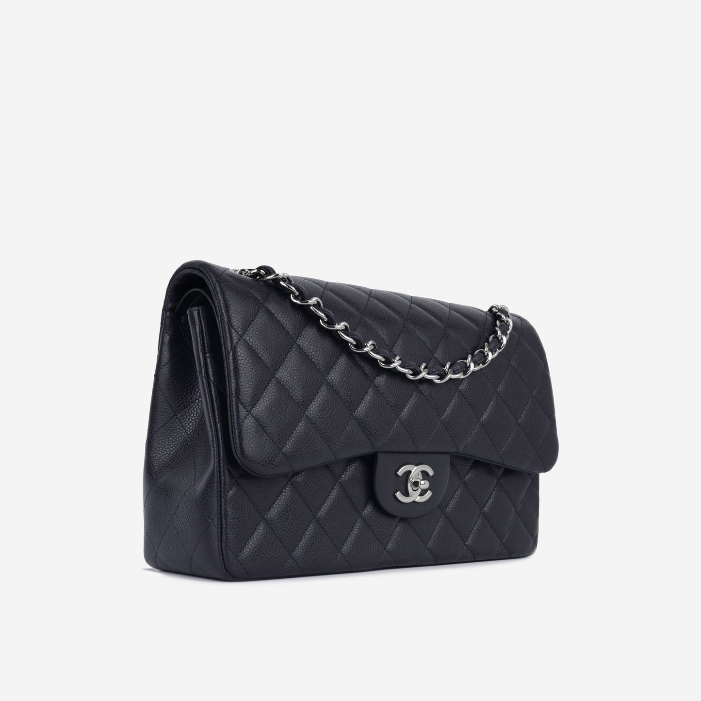 Chanel Classic Flap Lambskin Black Shoulder Bag Style 32