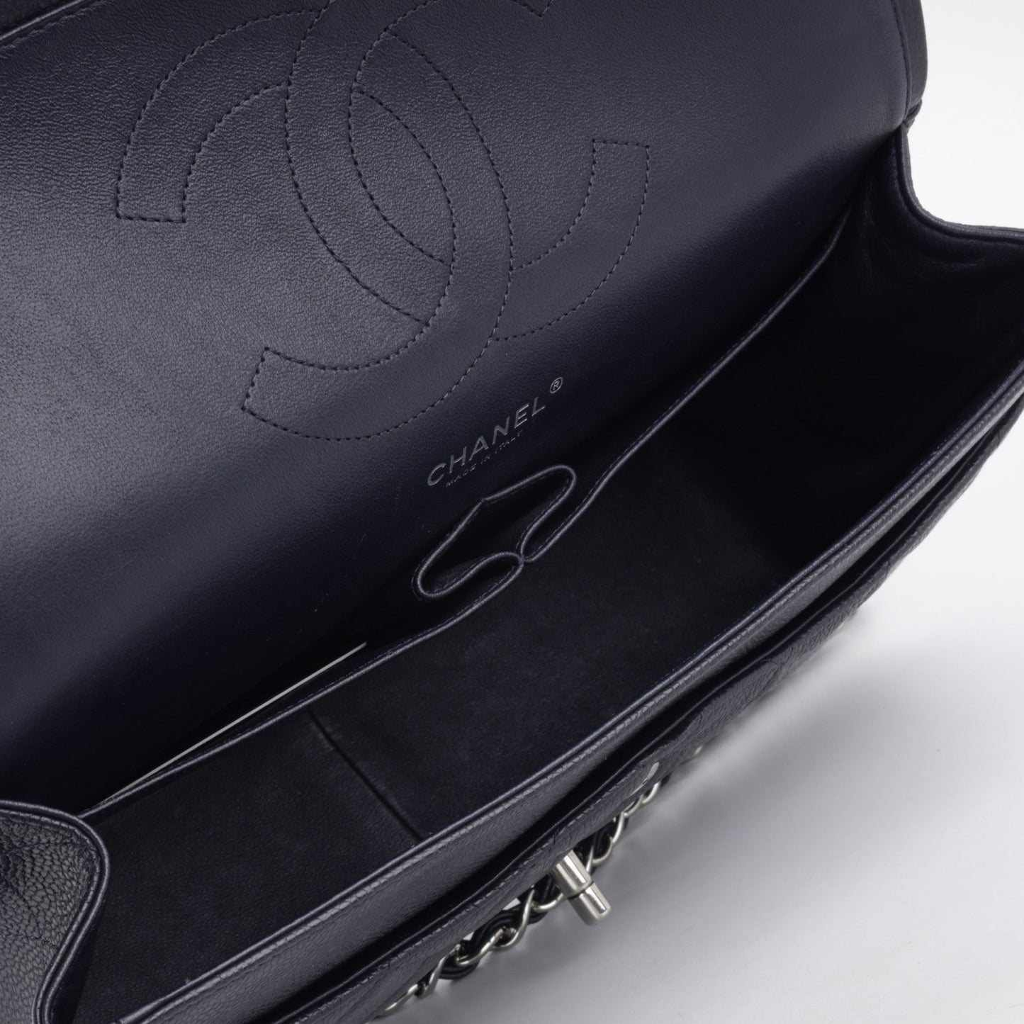 Chanel Classic Flap Lambskin Black Shoulder Bag Style 32