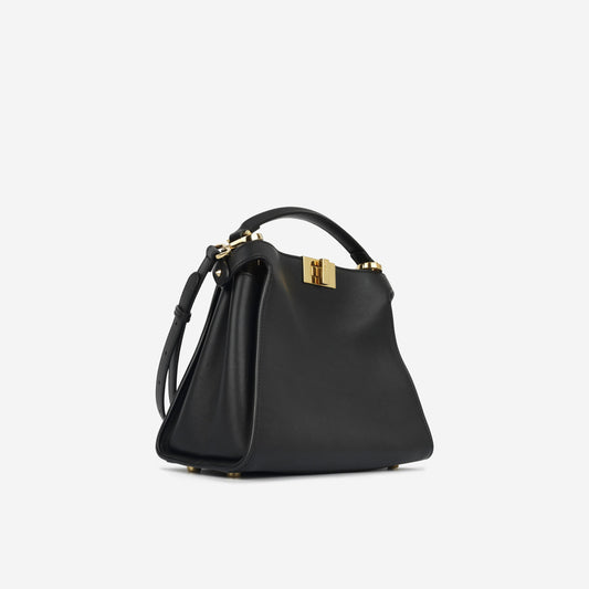 Fendi Peekaboo Leather Red Handbag Style 48