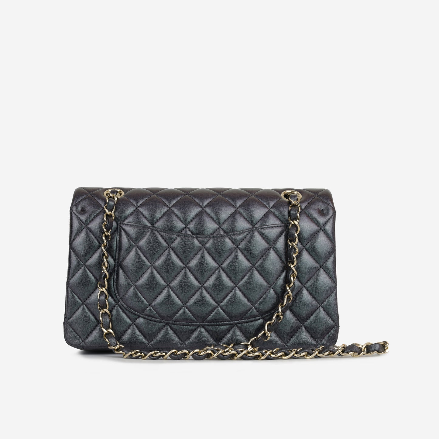 Chanel Classic Flap Lambskin Gold Shoulder Bag Style 23