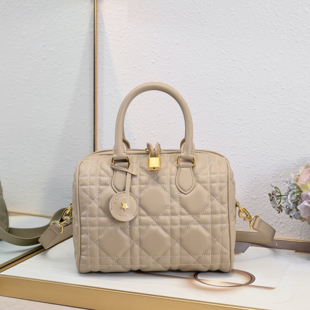 Dior Leather Mini Crossbody Bag