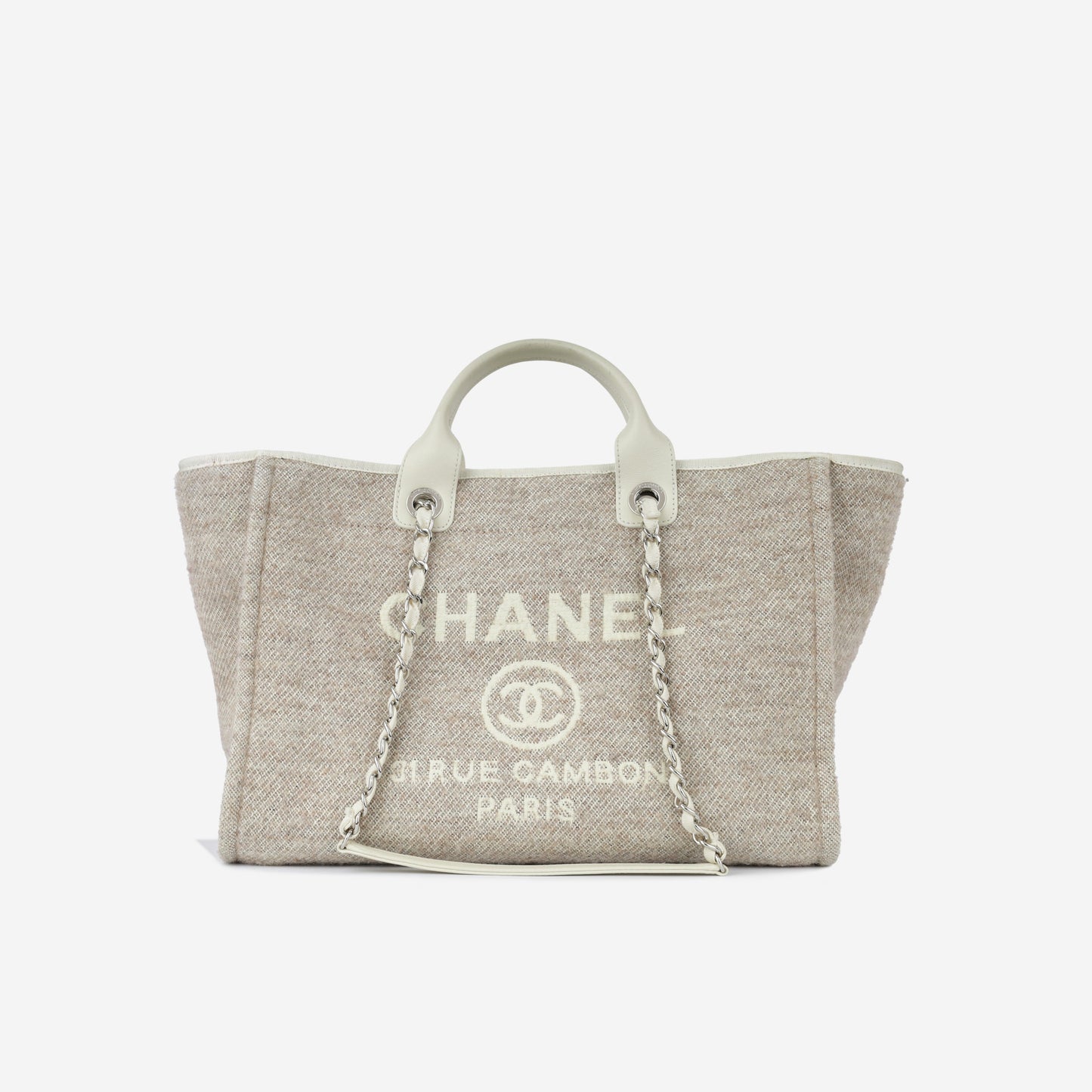 Chanel Cambon Calfskin Gold Tote Bag Style 2