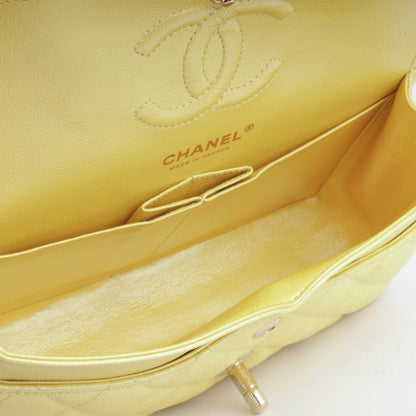 Chanel Classic Flap Lambskin Black Shoulder Bag Style 350
