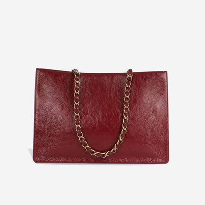 Chanel Luxury Calfskin Gold Tote Bag