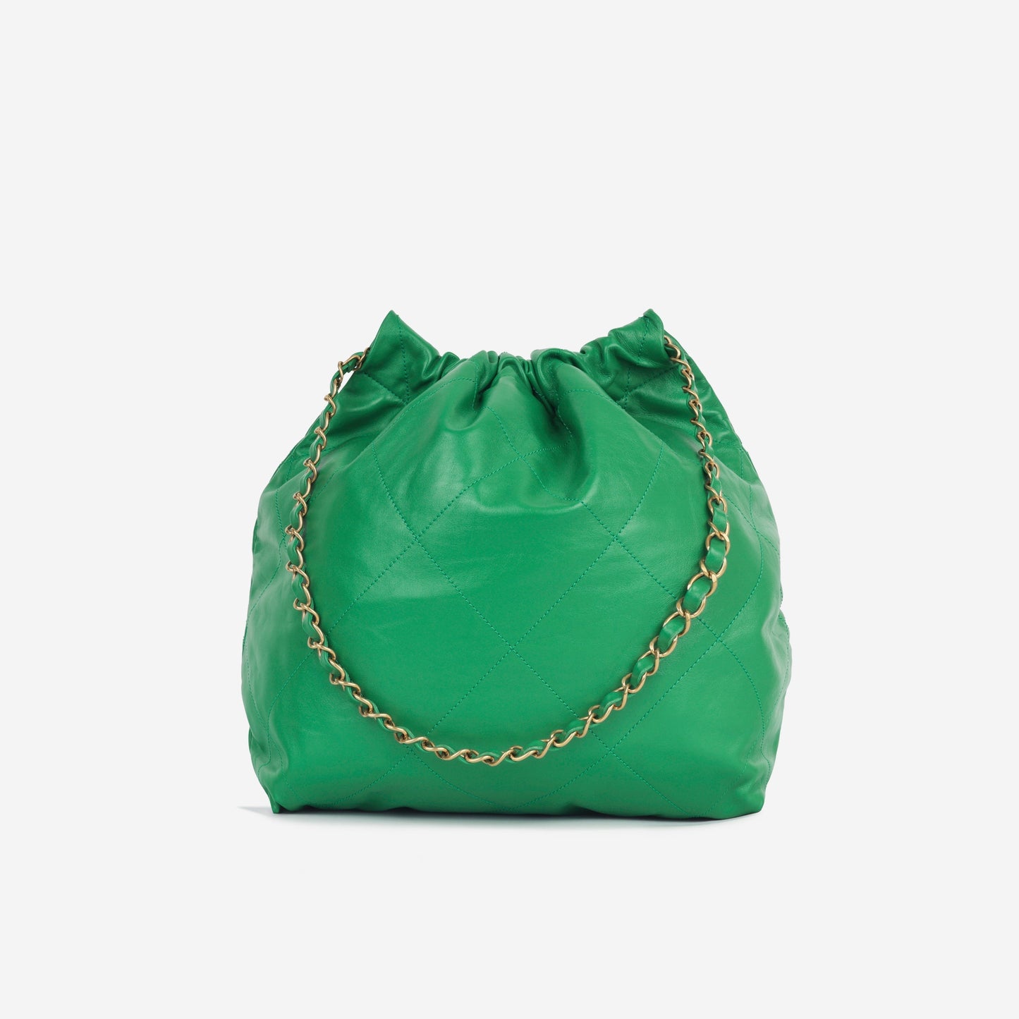 Chanel Luxury Calfskin Gold Tote Bag Calfskin