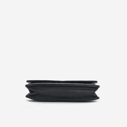 Chanel Wallet On Chain Lambskin Black Crossbody Style 2
