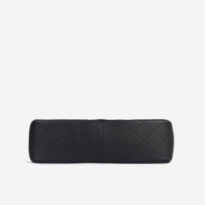 Chanel Classic Flap Lambskin Black Shoulder Bag Style 16