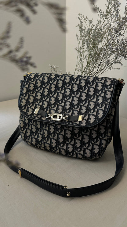 Christian Dior Oblique Bag Blue