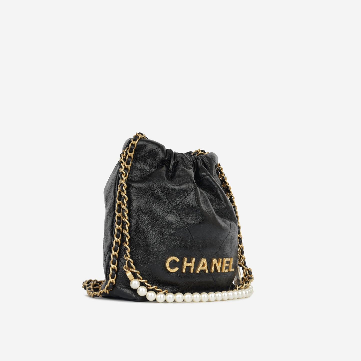 Chanel Chanel 22 Calfskin Black Shoulder Bag Style 7