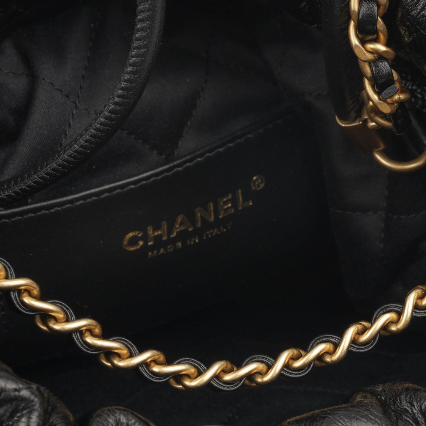 Chanel Chanel 22 Calfskin Black Shoulder Bag Style 7