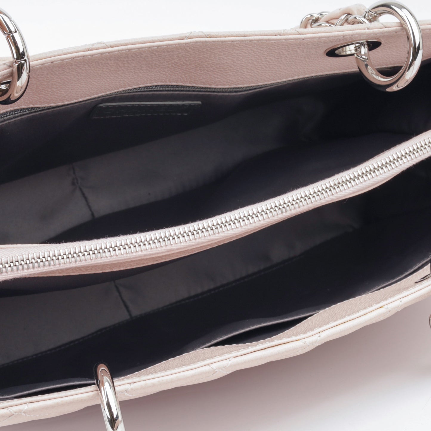 Chanel Shopping Tote Caviar Black Tote Bag Style 9