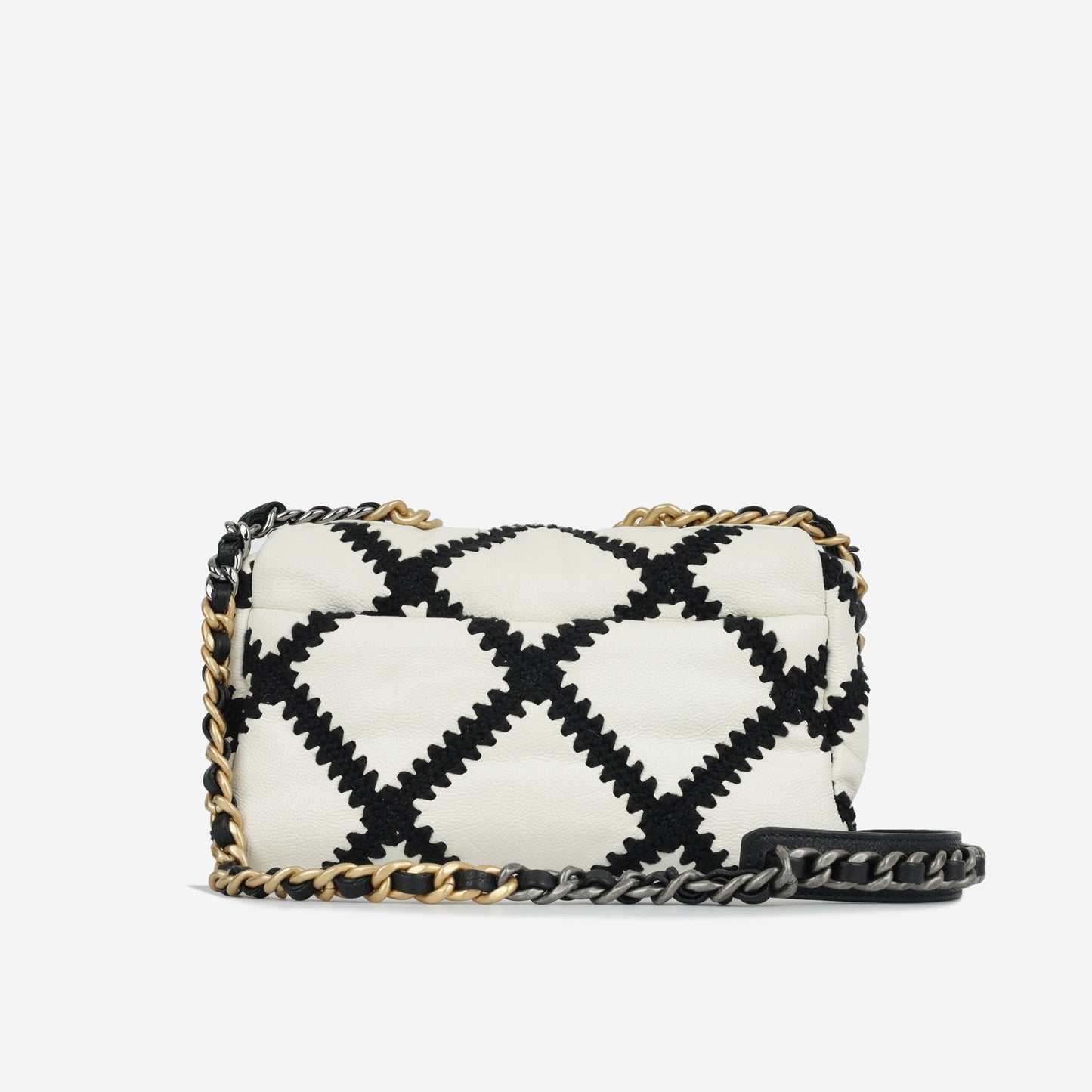 Chanel Chanel 19 Calfskin Black Shoulder Bag Calfskin
