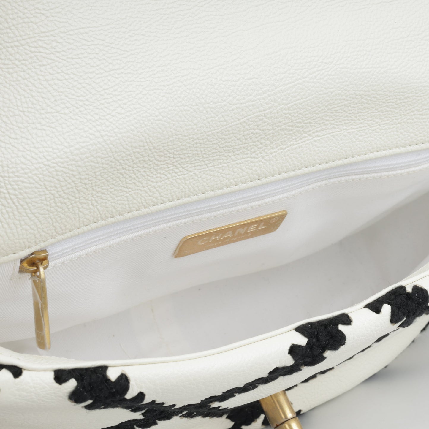 Chanel Chanel 19 Calfskin Black Shoulder Bag Calfskin