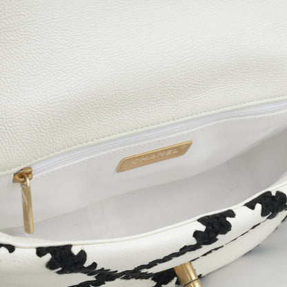 Chanel Chanel 19 Calfskin Black Shoulder Bag Calfskin