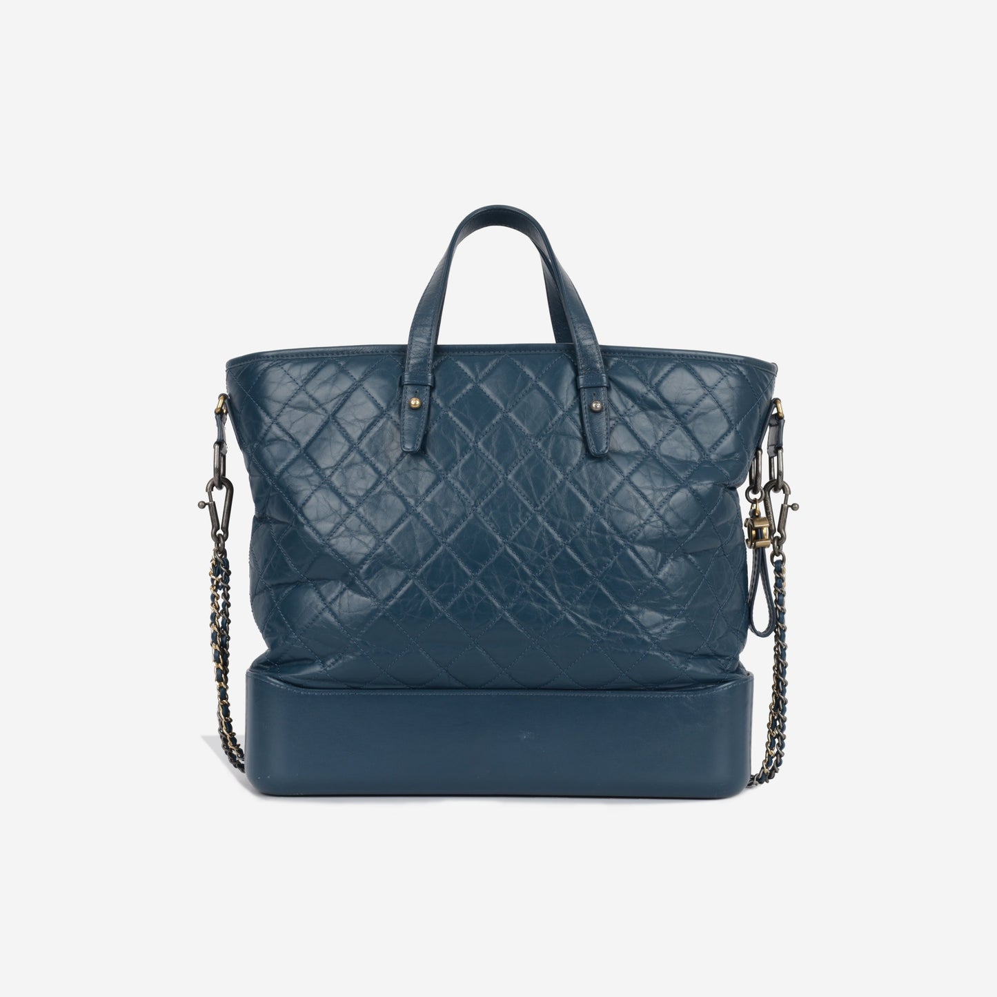 Chanel Gabrielle Calfskin Gold Shoulder Bag Calfskin