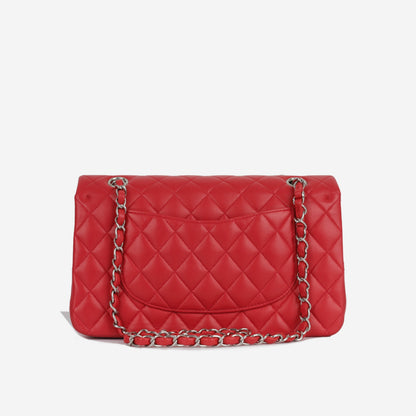 Chanel Classic Flap Lambskin Gold Shoulder Bag Style 25
