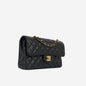 Chanel Classic Flap Caviar Black Shoulder Bag Style 115
