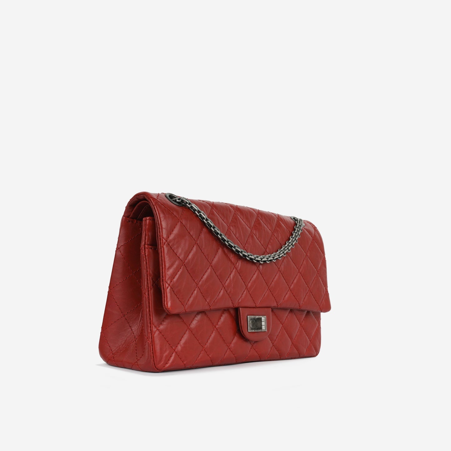 Chanel 2 55 Reissue 226 - Dark Red