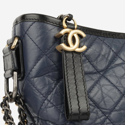 Chanel Classic Flap Lambskin Black Shoulder Bag Style 293