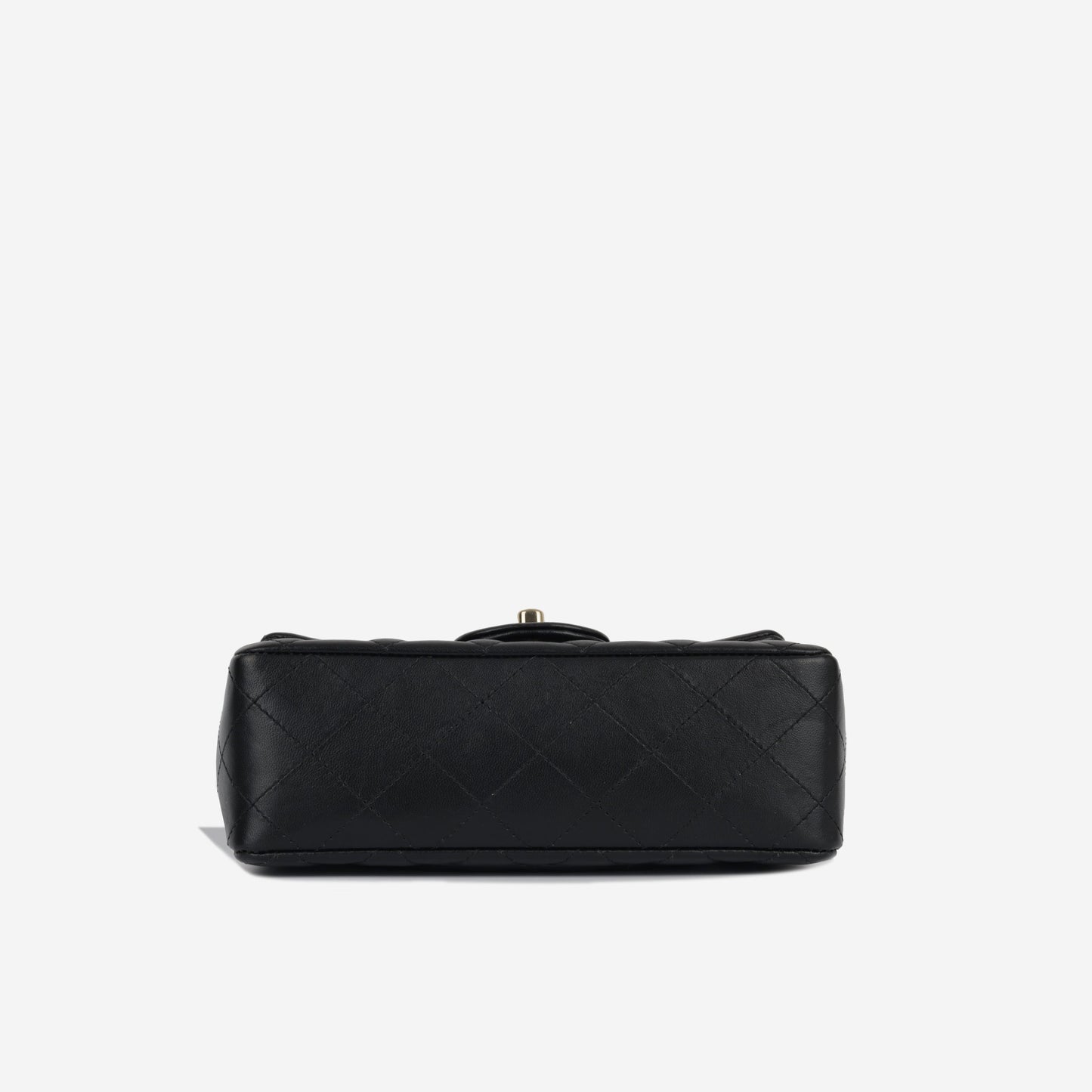 Chanel Classic Flap Lambskin Black Shoulder Bag Style 132