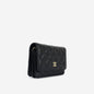 Chanel Wallet On Chain Lambskin Black Crossbody Style 11