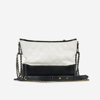 Chanel Classic Flap Calfskin Black Shoulder Bag Style 24