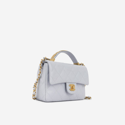 Chanel Seasonal Mini Rue Cambon Top Handle